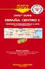 España centro ii 2007-2008: mapa de carreteras (1:400000)