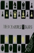 Juego de ajedrez y damas: libro, piezas de ajedrez, damas, etc.