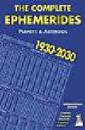 The complete ephemerides 1930-2030