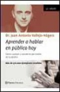 Aprender a hablar en publico hoy