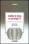 Analisis de datos en psicologia, ii (2&ordf; ed.)