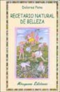 Recetario natural de belleza