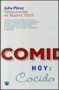 Restaurantes de madrid 2003