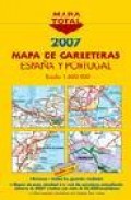 Espa&ntilde;a centro i 2007-2008: mapa de carreteras (1:400000)