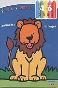 Para pintar (4-6 a&ntilde;os) : animales salvajes 