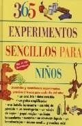 365 experimentos sencillos para ni&ntilde;os 