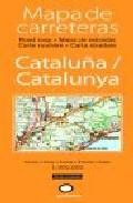 Mapa de carreteras catalu&ntilde;a (desplegable)