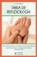 Tabla de reflexologia 