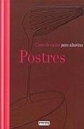Postres: curso de cocina para sibaritas 