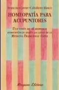 Homeopatia para acupuntores