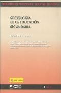 Sociologia de la educacion secundaria 