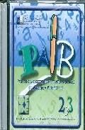 Cd paib 2 y 3. prueba de aspectos instrumentales basicos en lengu aje y matematicas