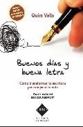 Buenos dias y buena letra 