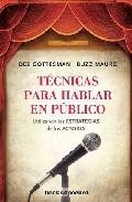 Tecnicas para hablar en publico utilizando las tecnicas de los ac tores