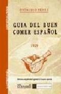 Guia del buen comer espa&ntilde;ol