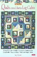 Quilts con el dise&ntilde;o log cabin