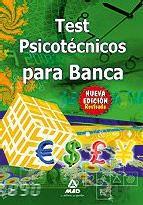 Test psicotecnico para banca