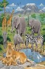 Animales de africa (puzzle 200 piezas) (ref. xra-12736)