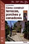 Construir terrazas, porches y cenadores