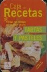 La caja de recetas. tartas y pasteles: 50 fichas de recetas con fotografias en color