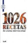 1026 recetas de cocina internacional