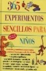 365 experimentos sencillos para niños 