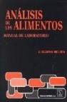 Analisis de los alimentos. manual de laboratorio