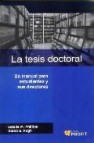 La tesis doctoral: un manual para estudiantes y sus directores