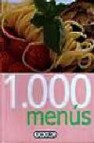 1000 menus (cartone) 