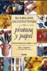 Acabados decorativos con pintura y papel