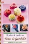 Broches de moda con flores de ganchillo