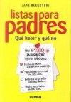 Listas para padres: que hacer y que no