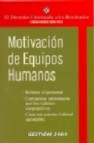 Motivacion de equipos humanos