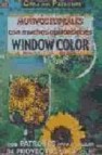 Motivos florales con muchas aplicaciones window color